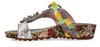 Laura Vita Damen Zehenring-Pantolette mit floralen Produktbild-Vorschau 2