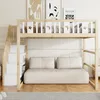 Merax Etagenbett Kinderbett 140×200 cm aus Massivholz, Produktbild-Vorschau 2