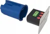 A black electronic device with green and red buttons, and a blue plastic housing, is shown against a white background. Anteprima dell’immagine prodotto