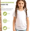 100 Stück Haargummis Schwarz für Mädchen & Kinder, Mini Produktbild-Vorschau 6