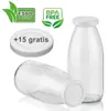 Milchflaschen 0,25L Smoothie Saft Flaschen 250ml leere Produktbild-Vorschau 2