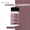 Contura 50ml. Möbel Lackstift passend für Hemnes Schwarz Produktbild-Vorschau 4