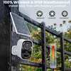 3MP solární kamery 1080P bezpečnostní kamera s  AI detekcí Náhled obrázku produktu 9