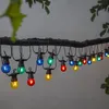 LED Lichterkette CIRCUS - 20 kleine bunte Kugeln - Filament LED - 8,8m - inkl.Trafo - outdoor Podgląd zdjęcia produktu