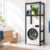 Relaxdays, scaffale per lavatrice, dimensioni: 150 x 70 x Anteprima dell’immagine prodotto 2