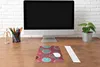 MuchoWow® Mauspad Mousepad Uhr - Rosa - Muster - Sterne Produktbild-Vorschau 4