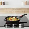 BIOL Hohe Aluminium Bratpfanne mit Antihaftbeschichtung, Produktbild-Vorschau 2