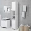 vidaXL Koupelnová skříňka bílá 30x30x183,5 cm Materiál na Náhled obrázku produktu 2