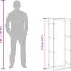 Stojan na krbové drevo matný čierny 50x28x132 cm oceľ Náhľad obrázku produktu 11