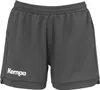 A pair of dark gray athletic shorts with the brand logo on the lower left leg. Voir les images du produit