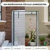 WOLTU Foliengewächshaus Treibhaus PE Gitterplane Produktbild-Vorschau 8