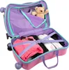 Gabby's Dollhouse Ride-On Trolley 47.5x23x32 cm Roze/Paars