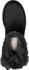 A top-down view of a black Ugg boot with gray fur lining. Produktbild-Vorschau