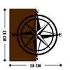 Wallity, Pusula- SKL1278, Nussbaumfarbe,Schwarz, Sonstige Produktbild-Vorschau 3