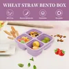 5er-Pack Bento-Lunchboxen, Snackbehälter mit 4 Fächern, Produktbild-Vorschau 3