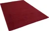 Hochflor Velours Teppich Mona Weinrot, Größe:80x240 cm Produktbild-Vorschau 3