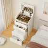 MODFU 3-in-1-Schminktisch mit 3 Schubladen kleines Produktbild-Vorschau 3
