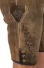 Lederhose kurz Faelo zirbe antik 50 Produktbild-Vorschau 9