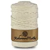KoloroweMotki | Sznurek bawełniany z rdzeniem 100m 5mm Kość Podgląd zdjęcia produktu 1