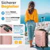 KESSER® Reisekoffer Hartschalen Koffer mit Zahlenschloss, Produktbild-Vorschau 6
