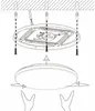 EGLO Deckenlampe Pogliola-S, Ø 31 cm, Kristalleffekt LED Produktbild-Vorschau 6