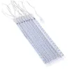 Meteor Lichter 240 LED 12 Lichterregen Lichterkette Stangen Kaltweiss  31 cm Produktbild-Vorschau