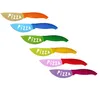 Excelsa Set de 6 Couteaux à pizza Color Acier 20x1,5x3,5 cm Voir les images du produit 2