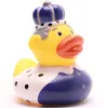 Badeente King Charles blau Vinyl 10,5 cm Produktbild-Vorschau 5