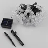 LUMILED Solar Lichterkette Außen 16,8m 100x LED Kristall Produktbild-Vorschau 18