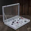 Belle Vous Jewelry Organizer Ohrringe Schmuckkasten Grau, Produktbild-Vorschau 13