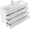 Wastafelmeubel voor badkamer, model "Fellini 120", wit, Productafbeelding-voorbeeld 1