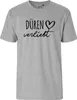 Huuraa Herren T-Shirt Düren verliebt XL Sport Grey Bio Produktbild-Vorschau 2