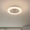 Lindby LED-Deckenventilator Vedin, weiß, DC, Ø 49 cm, CCT Produktbild-Vorschau 3