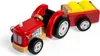 Tidlo Traktor Spielzeug mit Anhänger - Holz Produktbild-Vorschau 3