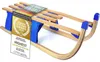 Houten slee met rugleuning - Opvouwbare kinderslee 110 cm - Productafbeelding-voorbeeld 8