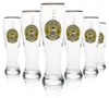 Flensburger Weizen Gläser 6er Set 0,3l Weizenglas Goldrand Produktbild-Vorschau 2