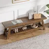 Banc de 140 cm avec espace de rangement pour chaussures, Voir les images du produit 7