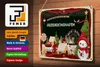 Blechschild Weihnachten Grüße FRIEDRICHSHAFEN 30x20cm Produktbild-Vorschau 3