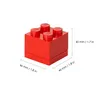 LEGO 40111730 LEGO Snackbox MINI BOX 4, 60 ml, rot Náhľad obrázku produktu 3