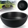 Pflanzschale rund Anthrazit Grau Ø 40cm Blumenschale Produktbild-Vorschau 1