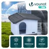 VOUNOT® Katzenhaus & Hundehütte Indoor Outdoor, Produktbild-Vorschau 11