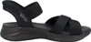 Skechers Slip-Ins: Ultra Flex 3.0  Sandalen Plat - Zwart - Voir les images du produit 43