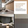 YARDIN Dřevěné akustické MDF panely, sada 4 ks, 120 x 60 Náhled obrázku produktu 7