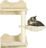PawHut Katzen Kletterwand, 4-teilig, Kletterwand Set, Produktbild-Vorschau 8