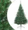 vidaXL Semi-sapin de Noël artificiel avec support Vert 180 Voir les images du produit 8