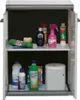Armoire basse en résine pvc à deux portes, modèle à deux Voir les images du produit 4