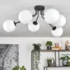 Fossobiubo Deckenlampe aus Metall/Glas in Schwarz/Weiß Produktbild-Vorschau 10