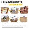 Holzjalousie Ohne Bohren 120 cm x 160 cm 35mm Lamellen Produktbild-Vorschau 5