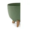 HowHomely Blumentopf Rund 18 cm Höhe, Pflanzkübel mit Produktbild-Vorschau 3