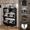 Szafka na buty Sweiko 80x25x117cm z 2 dolnymi drzwiami Podgląd zdjęcia produktu 15